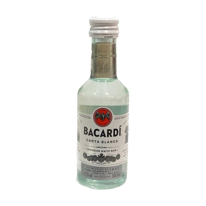 Bacardí kurzer 37,5% Alk. 0,02l